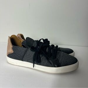 Pharrell Williams x Vulc Lace Up 'Black Granite' Sneakers Mens  Size 11.5